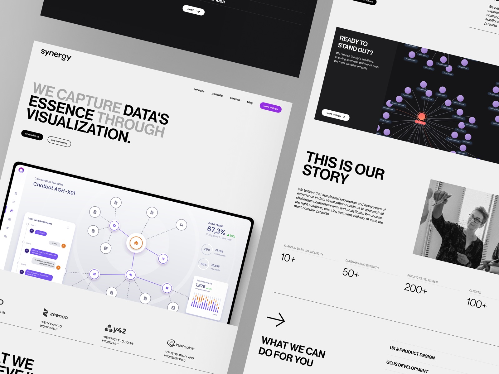 Synergy Codes digital agency rebranding website